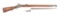 (A) AUSTRIAN .75 CALIBER PERCUSSION RIFLE WITH SABER BAYONET