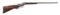 (A) MARLIN BALLARD NO. 4 - 1/2 .22 RF SINGLE SHOT TARGET RIFLE.