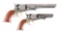(A) LOT OF TWO: COLT 1851 NAVY & COLT MODEL 1849 POCKET PERCUSSION REVOLVERS.
