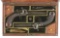 (A) CASED SET OF RIFLED ENGLISH PERCUSSION BELT PISTOLS BY WILLIAMS & CO., LONDON.