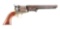 (A) COLT 1851 NAVY SECOND MODEL WITH HOLSTER, BULLET CASE, AND SKINS.