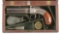 (A) LARGE CASED ALLEN & THURBER PERCUSSION PEPPERBOX.