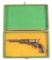 (A) CASED COLT BREVETE WALKER 1847 STYLE PERCUSSION REVOLVER.