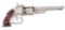 (A) CIVIL WAR SAVAGE MODEL 1861 NAVY .36 CALIBER PERCUSSION REVOLVER.
