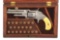 (A) CASED ENGRAVED SMITH & WESSON REVOLVER.
