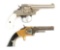(A) LOT OF 2: SMITH & WESSON REVOLVERS.