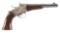 (A) REMINGTON MODEL 1871 US ARMY ROLLING BLOCK PISTOL.