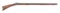 (A) CARVED FULLSTOCK .52 CALIBER FLINTLOCK KENTUCKY RIFLED SIGNED DERINGER.