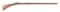 (A) FINE RELIEF CARVED FLINTLOCK KENTUCKY RIFLE ATTRIBUTED TO LEONARD REEDY.