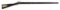 (A) 1814 TRYON MILITIA FLINTLOCK RIFLE.