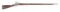 (A) HARPER'S FERRY 1836 FLINTLOCK RIFLE.