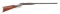 (A) MARLIN BALLARD SINGLE SHOT RIFLE.