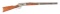 (A) WINCHESTER 1886 LEVER ACTION RIFLE.