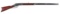 (A) FACTORY SPECIAL ORDER ENGRAVED FIRST MODEL 1873 RIFLE WITH EXTRA LENGTH BARREL.