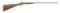 (A) JD DOUGALL SIDE BY SIDE SHOTGUN.