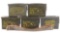 LOT OF SIX: CANS & SEALED AMMO BAG OF 7.62 NATO AMMUNITION TOTALING 1200 ROUNDS.