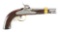 (A) EXTREMELY RARE AND DESIRABLE USR REVENUE CUTTER SERVICE MARKED AMES 1843 BOXLOCK PISTOL.