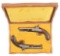 (A) CASED PAIR OF ALDEN AND SMITH PERCUSSION PISTOLS.