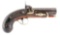 (A) DERINGER BELT PERCUSSION PISTOL.