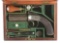 (A) GOOD CASED ENGLISH PERCUSSION PEPPERBOX, UNSIGNED, OWNED BY J.G. JONES - THE BANDMASTER OF THE 1