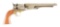 (A) COLT MODEL 1860 PERCUSSION REVOLVER.