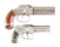 (A) LOT OF 2: HOPKINS & ALLEN AND MANHATTAN PERCUSSION REVOLVERS.