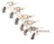 (A) LOT OF SIX: TWO H&R YOUNG AMERICAS, TWO IVER JOHNSON DEFENDERS, EMPIRE REVOLVERS, AND STEVENS MO