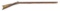 (A) UNMARKED KENTUCKY STYLE PERCUSSION RIFLE.