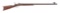 (A) E.L. PANCOST TARGET HALF STOCK .52 CALIBER PERCUSSION RIFLE.