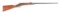 (A) BROWNING BROTHERS UT MARKED SHARPS 1878 FALLING BLOCK SINGLE SHOT RIFLE.