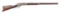 (A) WINCHESTER MODEL 1876 .45-75 LEVER ACTION RIFLE MANUFACTURED 1883.