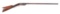 (A) UNUSUAL UNMARKED CIRCA 1840'S HAMMERLESS REVOLVING RIFLE.