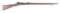 (A) SPRINGFIELD MODEL 1873 TRAPDOOR RIFLE.