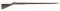 (A) A UNIQUE AND MOST INTERESTING MASSIVE .90 CALIBER PERCUSSION GUN WITH NEARLY 5' LONG BARREL, CON