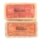 LOT OF TWO: TWO BOXES OF REMINGTON AMMUNITION.