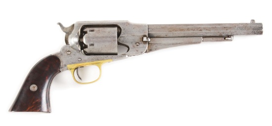 (A) CIVIL WAR REMINGTON 1858 NEW MODEL ARMY .44 PERCUSSION REVOLVER.