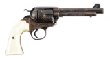 (A) COLT BISLEY CARTRIDGE REVOLVER.