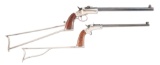 (A) LOT OF TWO: STEVENS POCKET RIFLES.