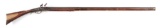 (A) FLINTLOCK KENTUCKY RIFLE SIGNED 