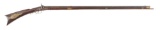 (A) FULLSTOCK .52 CALIBER KENTUCKY RIFLE SIGNED JOHN SHELL NO. 415, DATED 1864.