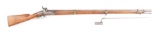 (A) NEISSE 1843 .74 CALIBER PERCUSSION RIFLE WITH BAYONET