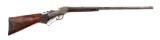 (A) MARLIN BALLARD NO. 4 - 1/2 .22 RF SINGLE SHOT TARGET RIFLE.