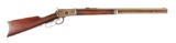 (A) WINCHESTER 1892 .38 WCF LEVER ACTION RIFLE.