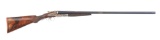 (A) L.C. SMITH 12 GAUGE SIDE BY SIDE SHOTGUN.