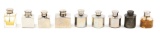 COLLECTORS LOT OF NINE OIL BOTTLES.