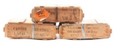 LOT OF 3: CRATES OF 1100 & 1500 ROUNDS OF CHINESE 7.62X39MM AMMO TOTALING 3700 ROUNDS OF AMMUNITION.
