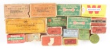 LOT OF 17 BOXES OF AMMUNITION.