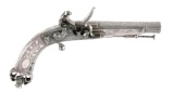 (A) A GOOD SCOTTISH FLINTLOCK DRESS PISTOL BY J. THOMSON.