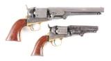 (A) LOT OF TWO: COLT 1851 NAVY & COLT MODEL 1849 POCKET PERCUSSION REVOLVERS.