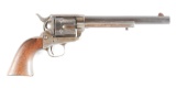 (A) COLT 1873 SAA .45 LC REVOLVER WITH HOLSTER.